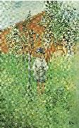 Carl Larsson esbjorn vid sitt agandes appeltrad-esbjorn unghink